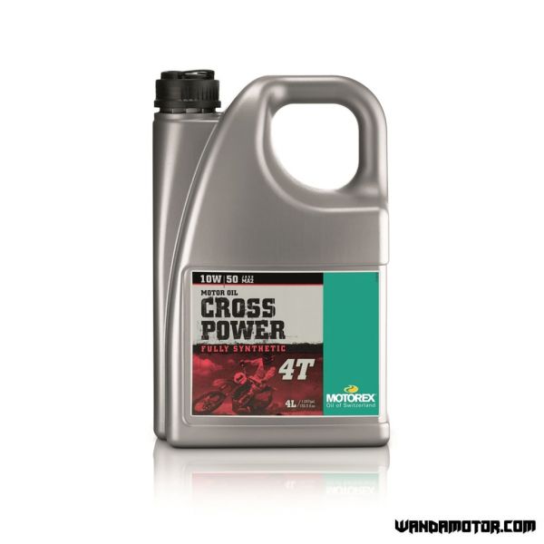 4-stroke oil Motorex Cross Power 10W/50 4L-1
